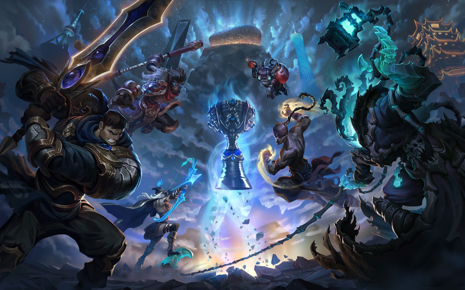 B的手太重了！老瑞兹控制着闪电 GALA 团战中无限被攻击。 Ninjas in Pyjamas 取得了赛点